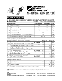 Click here to download APT1004R2KN Datasheet