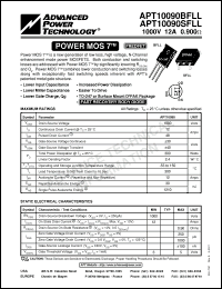 Click here to download APT10090BFLL Datasheet