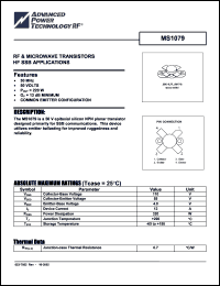 Click here to download MS1079 Datasheet