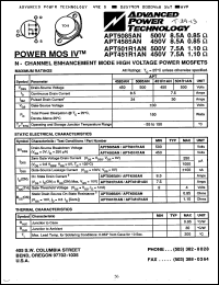 Click here to download APT451R1AN Datasheet