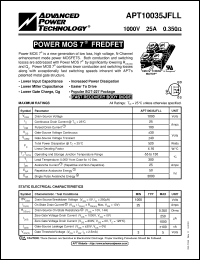 Click here to download APT10035JFLL_03 Datasheet