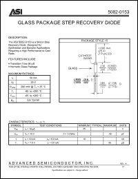 Click here to download 5082-0153 Datasheet