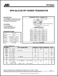 Click here to download TPV595A Datasheet