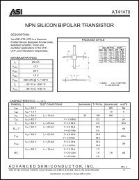 Click here to download AT41470 Datasheet