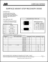 Click here to download ASRD800 Datasheet