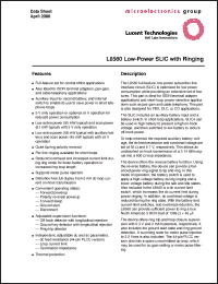 Click here to download LUCL8560CAU-D Datasheet