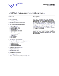 Click here to download LUCL7585FP Datasheet