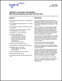 Click here to download LUCL9219GAR Datasheet