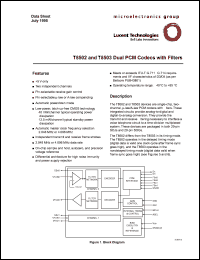 Click here to download T8502-EL2-DT Datasheet