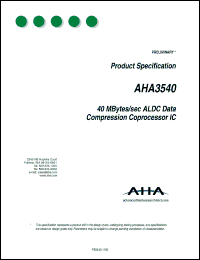 Click here to download AHA3540A-040PTC Datasheet