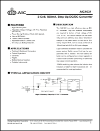 Click here to download AIC1631CN Datasheet