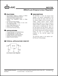 Click here to download AIC1722-35CZL Datasheet