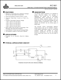 Click here to download AIC1821DCV Datasheet