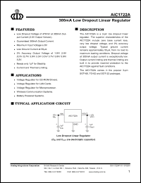 Click here to download AIC1722A-35PZLBG Datasheet
