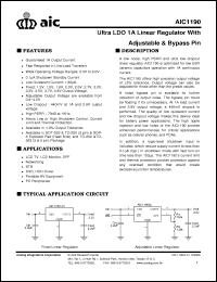 Click here to download AIC1190 Datasheet