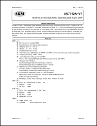 Click here to download AK7712 Datasheet