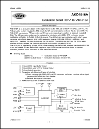Click here to download AKD4516A Datasheet