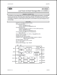 Click here to download AK4555VT Datasheet