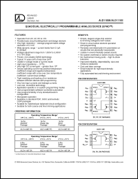 Click here to download ALD1110ESA Datasheet