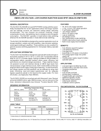 Click here to download ALD4201SC Datasheet