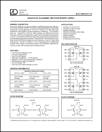 Click here to download ALD1106DB Datasheet