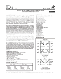 Click here to download ALD114835SC Datasheet