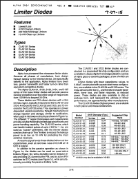 Click here to download CLA3132-01 Datasheet