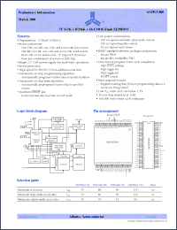 Click here to download AS29LV400T-70TI Datasheet