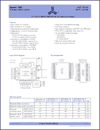 Click here to download AS7C31024A-15TJC Datasheet