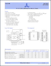 Click here to download AS7C31024-15JC Datasheet