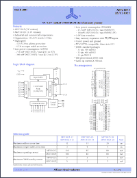 Click here to download AS7C1025-20TI Datasheet