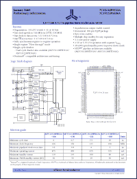 Click here to download AS7C33128PFS32A-150TQI Datasheet