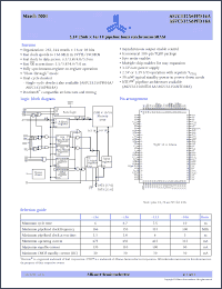Click here to download AS7C33256PFD18A-166TQI Datasheet