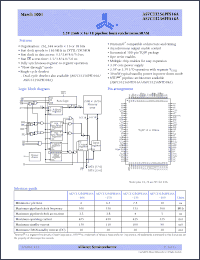 Click here to download AS7C33256PFS16A-166TQC Datasheet