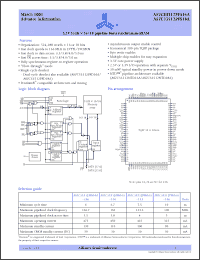 Click here to download AS7C33512PFS16A-166TQI Datasheet