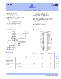 Click here to download AS7C4098-12JC Datasheet