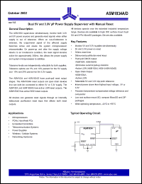 Click here to download ASM1834A/D Datasheet
