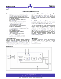 Click here to download P2010A-08SR Datasheet
