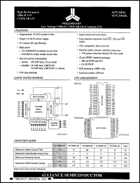 Click here to download AS7C31024-25PC Datasheet