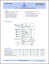 Click here to download AS7C331MFT36A-75TQCN Datasheet