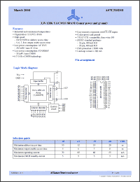 Click here to download AS7C31025B-10TJC Datasheet