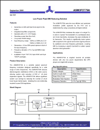 Click here to download ASM3I2779AG-08TT Datasheet