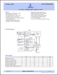 Click here to download AS7C33256PFD18B-133TQC Datasheet