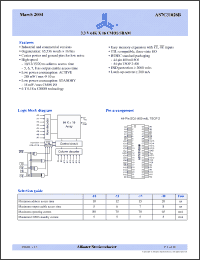 Click here to download AS7C31026B-10JCN Datasheet