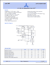 Click here to download AS7C33128NTD18B Datasheet