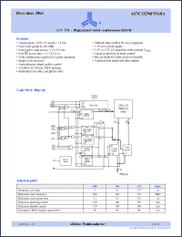 Click here to download AS7C332MPFS18A-166TQI Datasheet