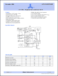 Click here to download AS7C33128PFS18B-200TQC Datasheet