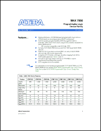 Click here to download EPM7128E Datasheet