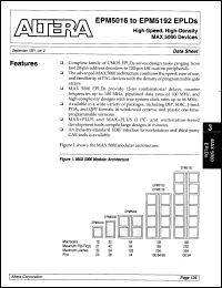 Click here to download EPM5016DC20 Datasheet