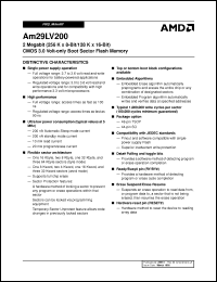 Click here to download AM29LV200B-100EI Datasheet
